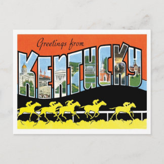 Kentucky Greetings uit de VS Briefkaart