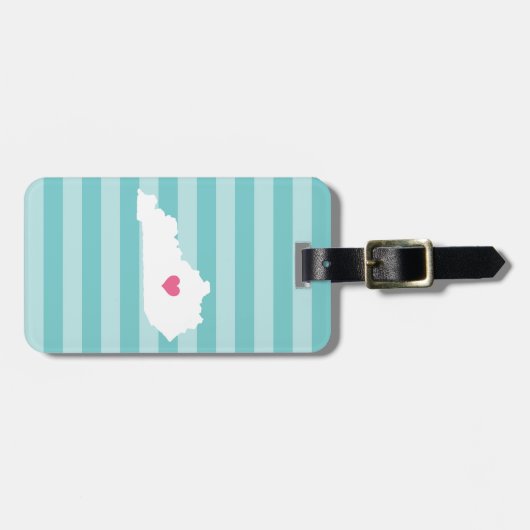 Kentucky Heart | thuisstaat Bagagelabel (Voorkant horizontaal)