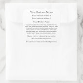 Kentucky Home Baker Étiquettes (Sac)