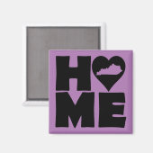Kentucky Home Heart State Fridge Magnet (Recto/Verso)