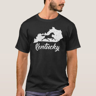 Kentucky Horse Park I Map State Horse Racing T-shirt