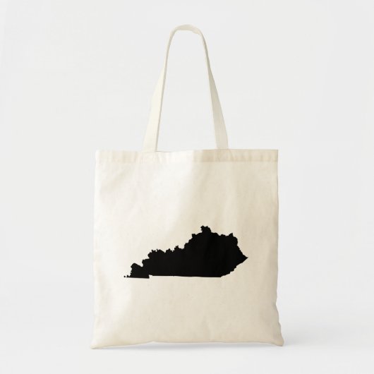 Kentucky in zwart-wit tote bag (Voorkant)