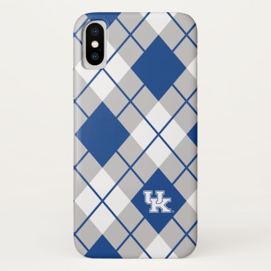 Kentucky | Kentucky Argyle Pattern Case-Mate iPhone Case (Achterkant)