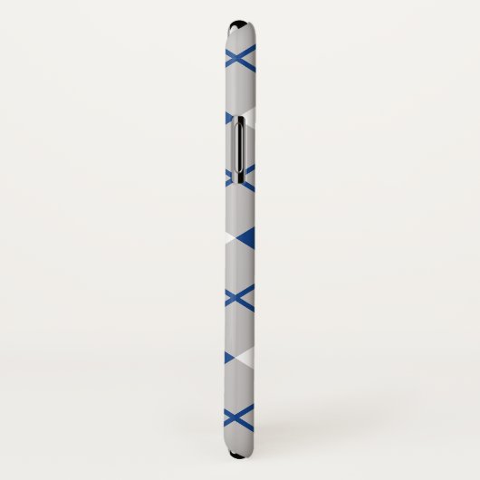 Kentucky | Kentucky Argyle Pattern Case-Mate iPhone Case (Achterkant / rechts)