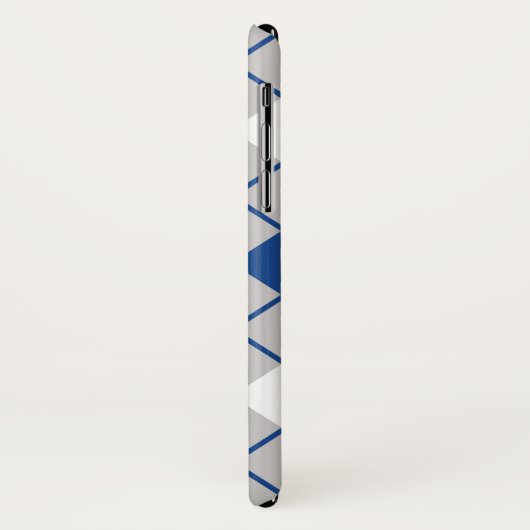 Kentucky | Kentucky Argyle Pattern Case-Mate iPhone Case (Achterkant/links)