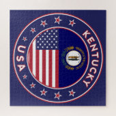 Kentucky, Kentucky phone case, Kentucky sticker, Legpuzzel (Horizontaal)