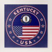 Kentucky, Kentucky phone case, Kentucky sticker, Legpuzzel (Verticaal)