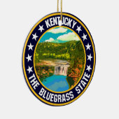 Kentucky Keramisch Ornament (Rechts)