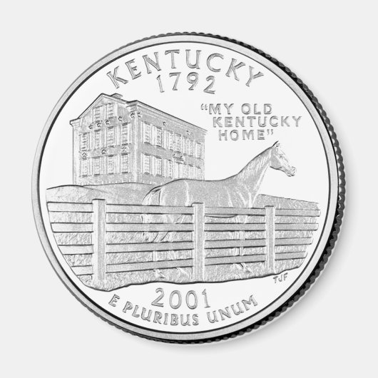 Kentucky Magneet (Voorkant)