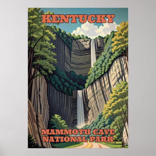 Kentucky Mammoth Cave National Park V01 Poster (Voorkant)