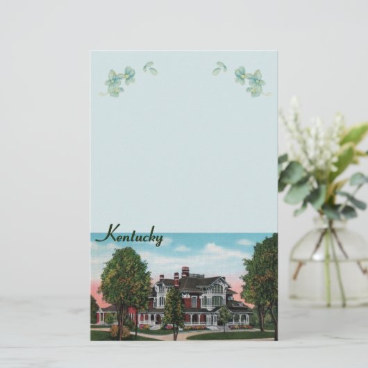 Kentucky Mansion Briefpapier (Staand voorkant)