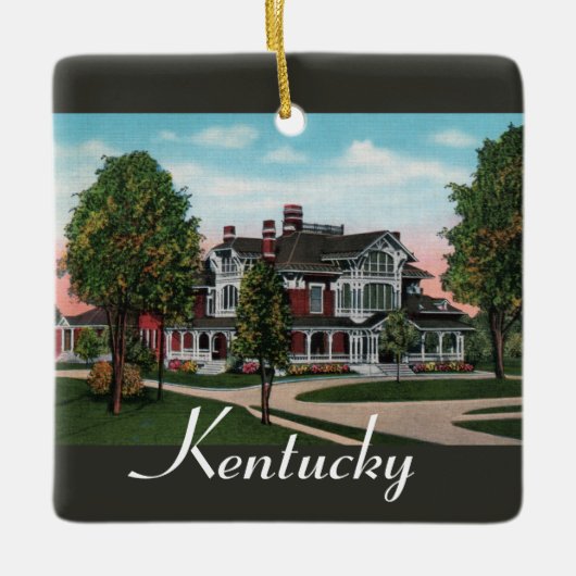 Kentucky Mansion Ornament (Voorkant)