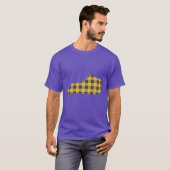 Kentucky Plaid in Yellow T-shirt (Voorkant volledig)