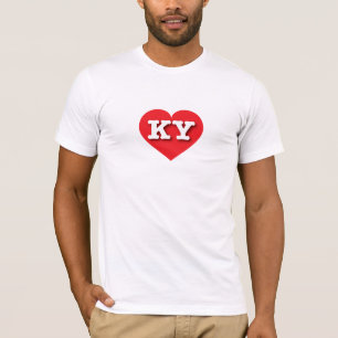 Kentucky Red Heart - Ik hou van KY T-shirt