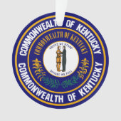Kentucky Round Emblem Ornament (voorkant)
