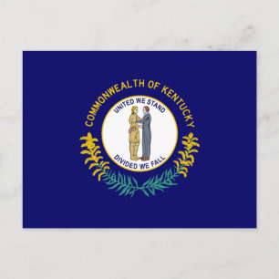 Kentucky Staatsvlag Briefkaart