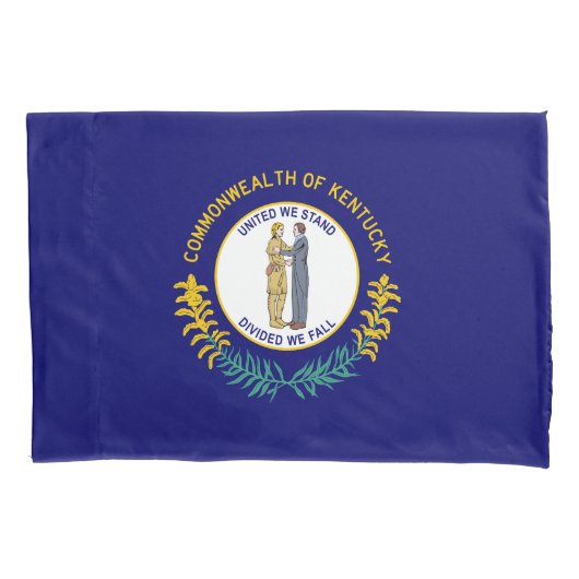 Kentucky Staatsvlag Kussensloop (Voorkant)