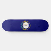 Kentucky Staatsvlag Skateboard (Horizontaal)