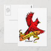 Kentucky State Bird Briefkaart (Voorkant / Achterkant)