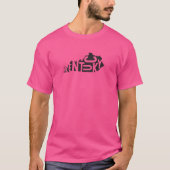 Kentucky State Design Abstract Kentucky Lettering T-shirt (Voorkant)