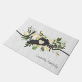 Kentucky State gepersonaliseerd uw thuis stad rust Deurmat (Schuin)