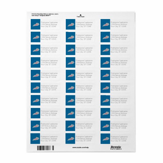 Kentucky State Map met aangepast hart en eigen naa Etiket (Full Sheet)
