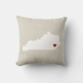 Kentucky State Pillow - Gepersonaliseerd Kussen (Voorkant)