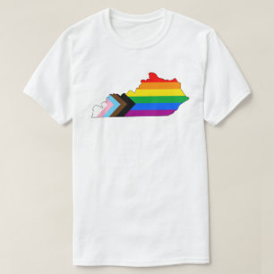 Kentucky State Pride LGBTQ Progress Pride T-shirt