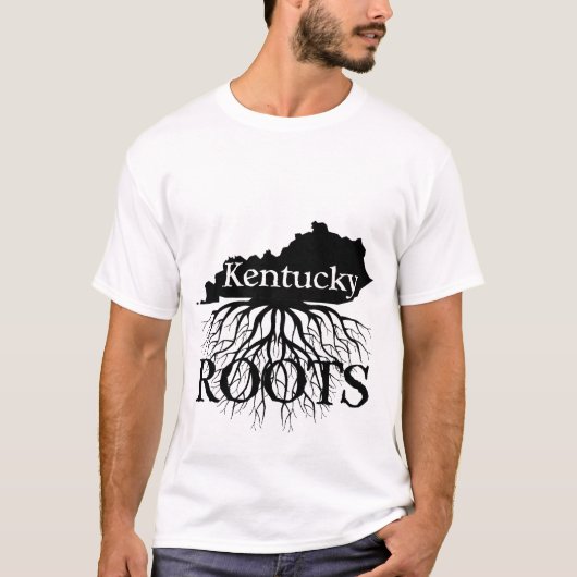 Kentucky State Roots Women's of Mannen Shirt (Voorkant)