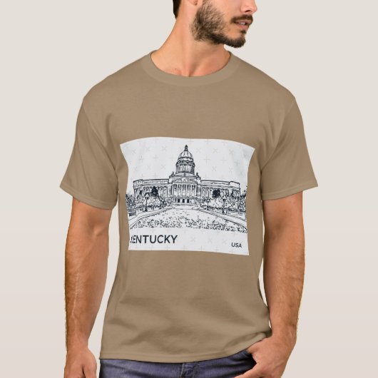 Kentucky State USA 2 T-shirt (Voorkant)