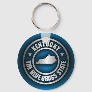 "Kentucky Steel (Blue)" Sleutelhanger