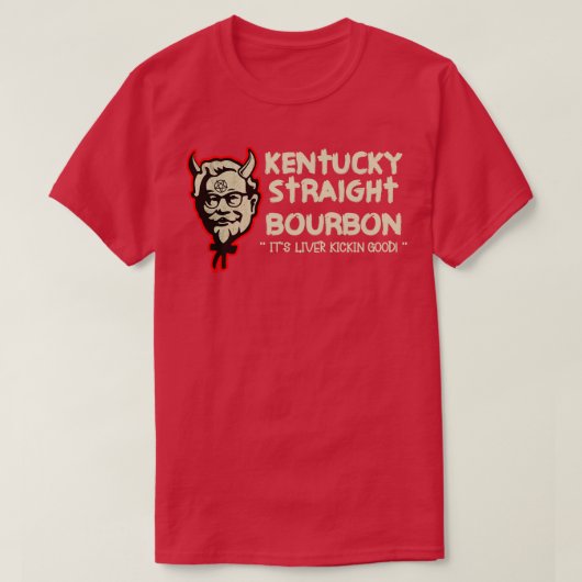 Kentucky Straight Bourbon TShirt 2 (Design voorkant)