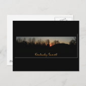 Kentucky Sunset Briefkaart (Voorkant / Achterkant)