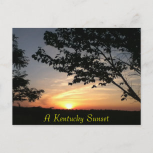 kentucky sunset briefkaart
