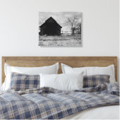 Kentucky Tabaksschuur 2 Canvas Afdruk (Insitu (Slaapkamer))