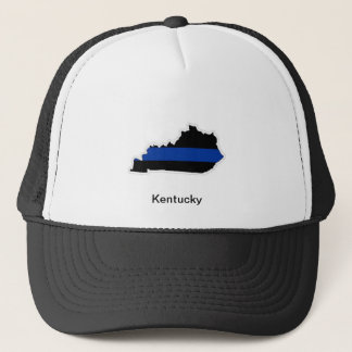 Kentucky Thin Blue Line Trucker Hat Trucker Pet
