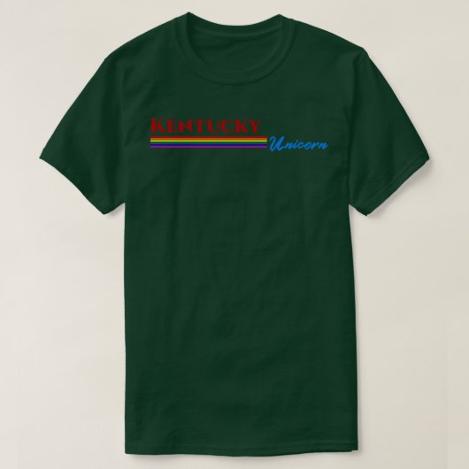 Kentucky Unicorn cadeau TShirt (Design devant)