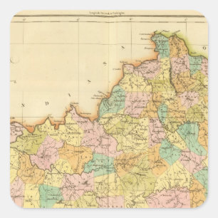 Kentucky US Vierkante Sticker