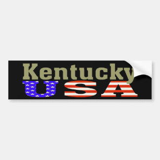 Kentucky USA! Bumpersticker