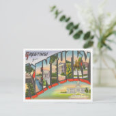Kentucky Vintage Travel Briefkaart (Staand voorkant)