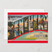 Kentucky Vintage Travel Briefkaart (Voorkant / Achterkant)