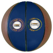 Kentucky vlag basketbal (Verticaal)