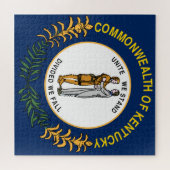 Kentucky vlag legpuzzel (Horizontaal)