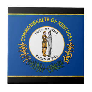 Kentucky vlag tegeltje