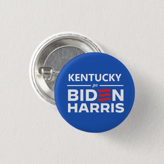 Kentucky voor Biden Harris Ronde Button 3,2 Cm (Voorkant /achterkant)