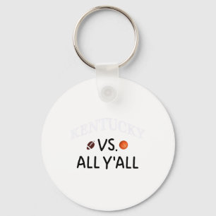 Kentucky vs. All Y'all Football Sketel Sleutelhanger
