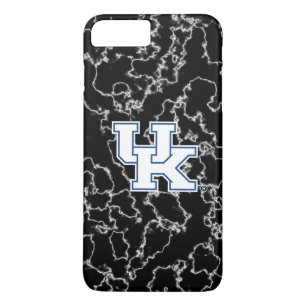 Kentucky   Zwarte marmer iPhone 8 Plus / 7 Plus Hoesje