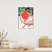 Kenwood Bicycles Art Nouveau Poster (Cuisine)