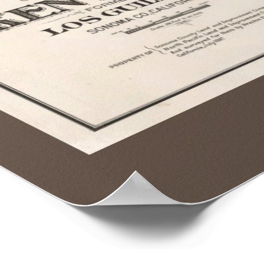 Kenwood Wine Country Poster (Hoek)