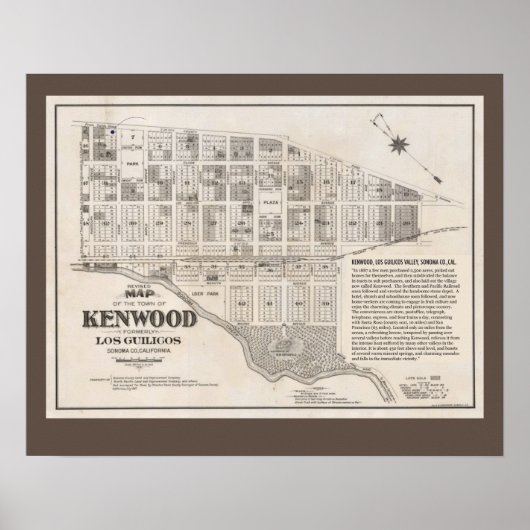 Kenwood Wine Country Poster (Voorkant)